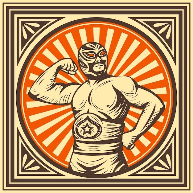 Máscara de lucha libre